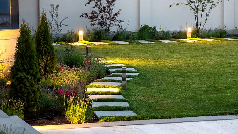 landscaping lighting installations in Indianapolis, IN